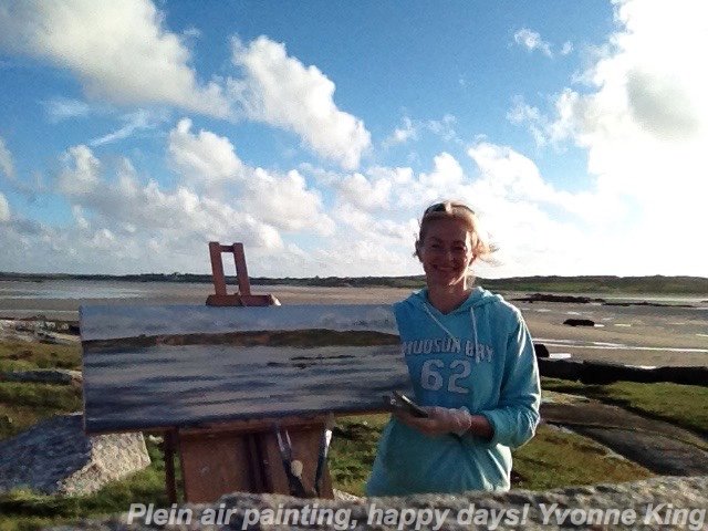 Plein air painting